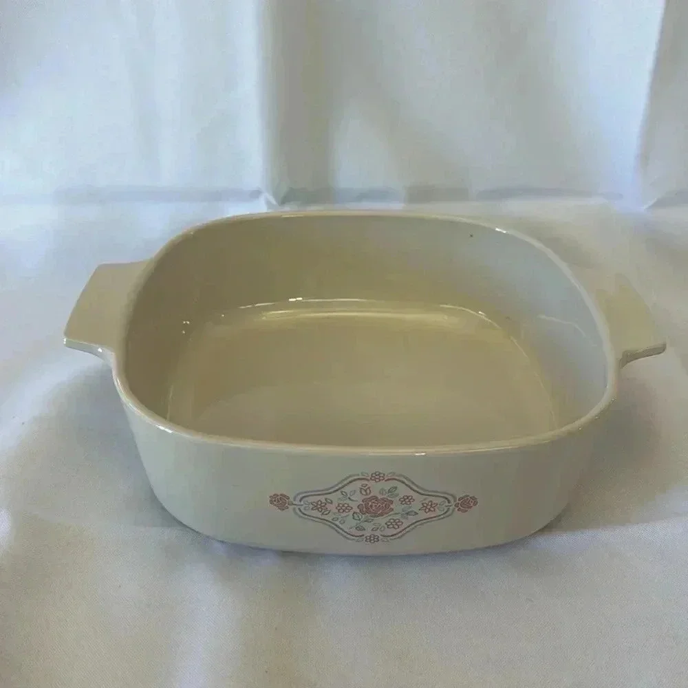 Vintage Corningware ENGLISH BREAKFAST A-2-B 2L Bakeware Casserole Dish with Lid